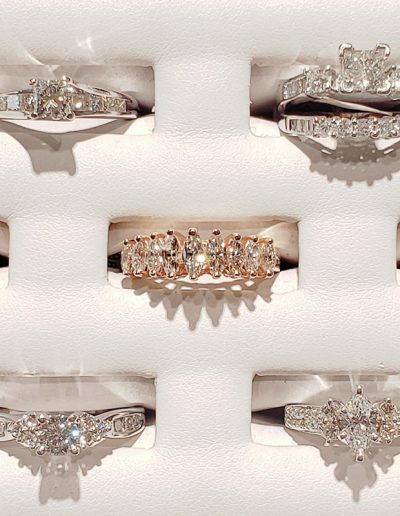 Here at F.A.O. Jewelers, we have a large selection of diamond engagement rings to choose from, or you could even design your own custom engagement ring at F.A.O. Jewelers in Brighton, MI.