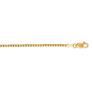 10K Gold 1.4mm Classic Box Chain