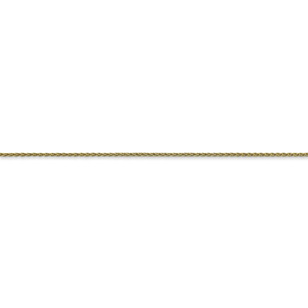 10k 1.0mm Parisian Wheat Chain - Image 2