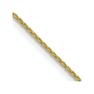 10k 1.0mm Parisian Wheat Chain