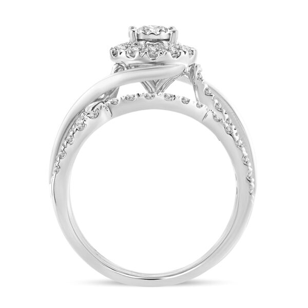 14K 1.10CT Diamond BRIDAL RING - Image 3