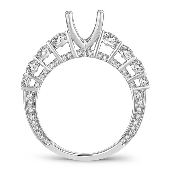 14K 1.53CT Diamond SIEMI MOUNT - Image 3