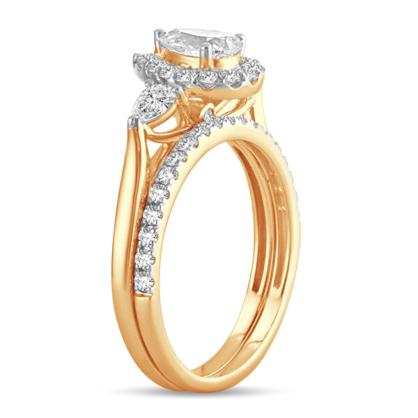 14K 1.20CT Diamond BRIDAL RING - Image 2