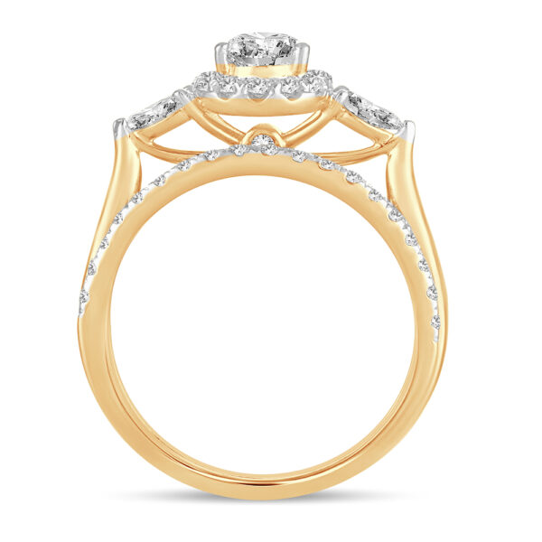 14K 1.20CT Diamond BRIDAL RING - Image 3