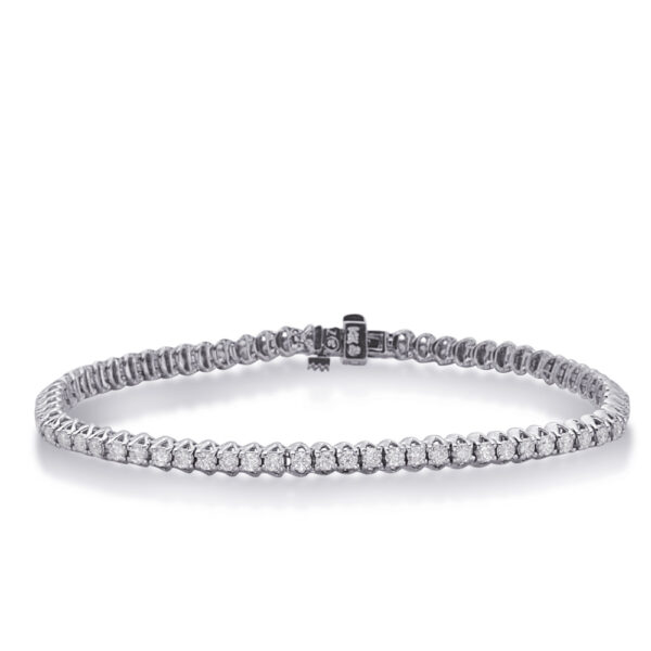 White Gold Diamond Tennis Bracelet
