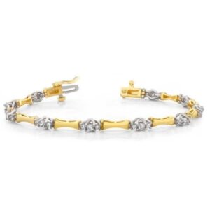 Yellow Gold Diamond Bracelet