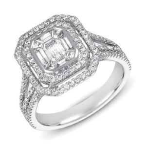 White Gold Diamond Band