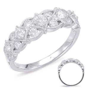 White Gold Diamond Fashion Ring
