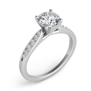 White Gold Engagement Ring