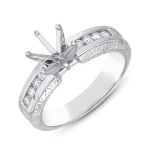 White Gold Engagement Ring
