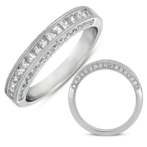 White Gold Matching Band