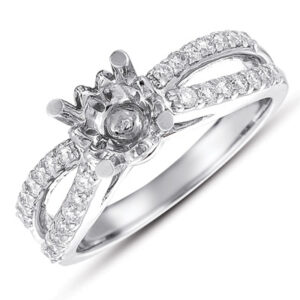 White Gold Engagement Ring