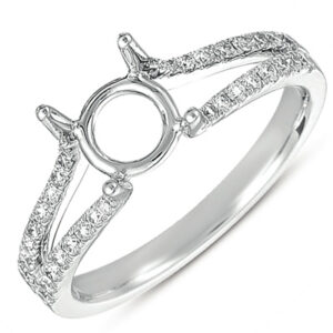 White Gold Engagement Ring