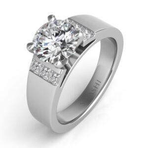 White Gold Engagement Ring
