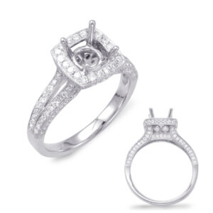 White Gold Engagement Ring