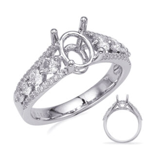 White Gold Engagement Ring