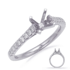 White Gold Engagement Ring
