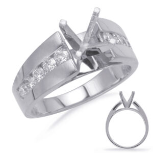 White Gold Engagement Ring