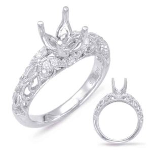 White Gold Engagement Ring