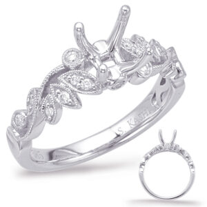 White Gold Engagement Ring