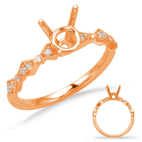 Rose Gold Engagement Ring