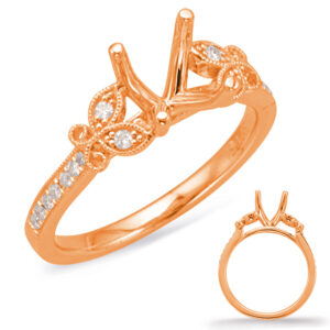 Rose Gold Engagement Ring
