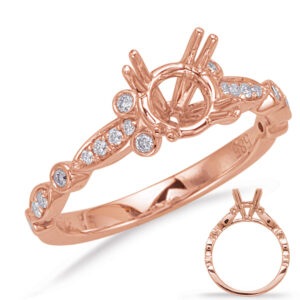 Rose Gold Engagement Ring