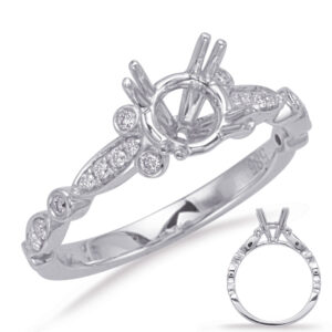 White Gold Engagement Ring