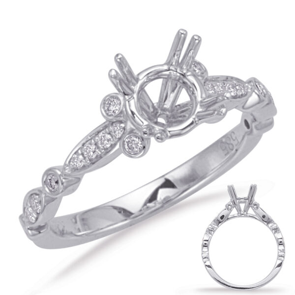 White Gold Engagement Ring
