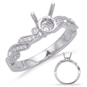 White Gold Engagement Ring