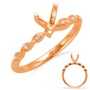 Rose Gold Engagement Ring