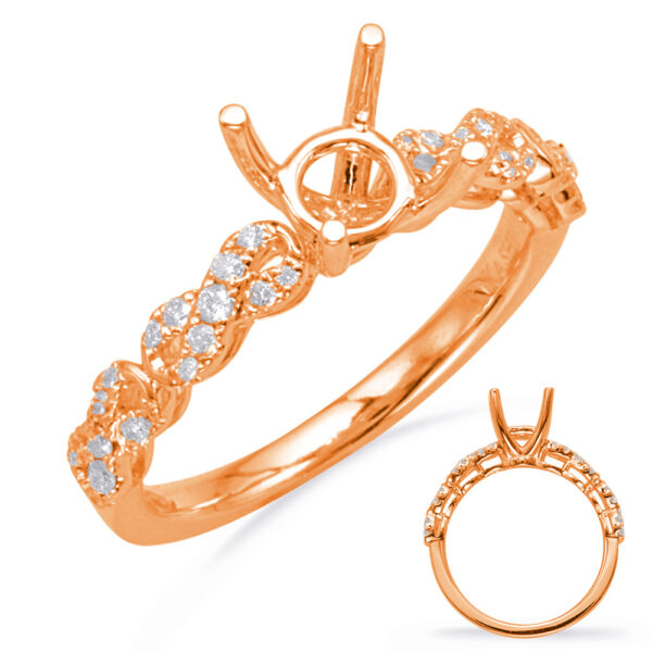 Rose Gold Engagement Ring