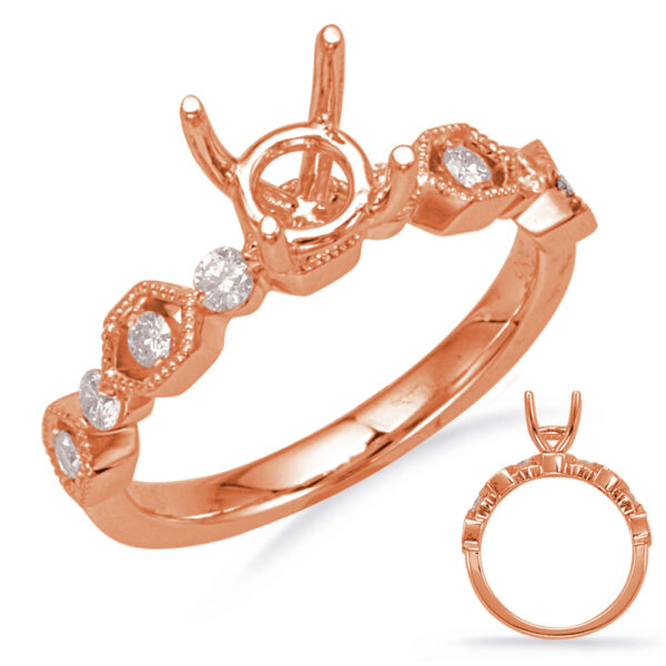 Rose Gold Engagement Ring