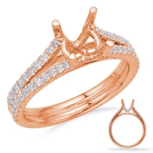Rose Gold Engagement Ring