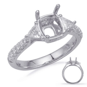 White Gold Engagement Ring