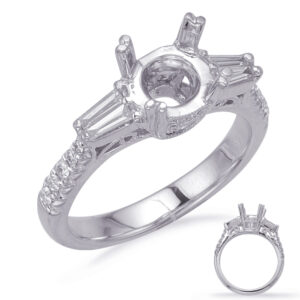 White Gold Engagement Ring