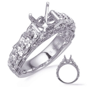 White Gold Engagement Ring