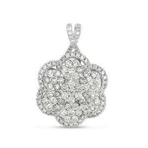 White Gold Diamond Pendant