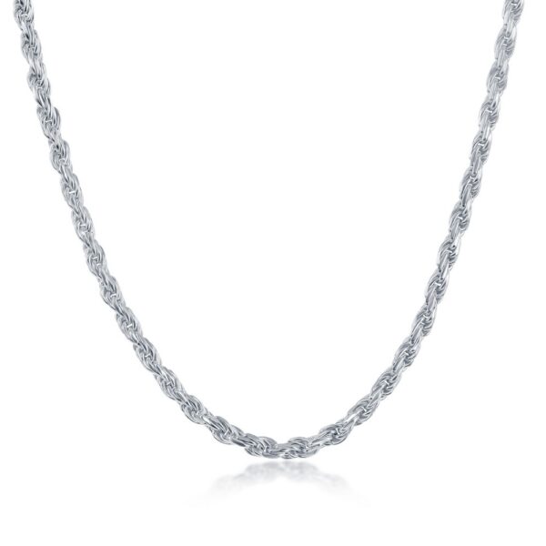 Sterling Silver 3.3mm Rope Chain