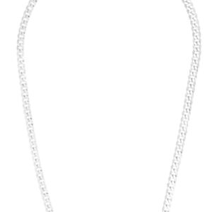 Silver 7mm Comfort Curb Chain